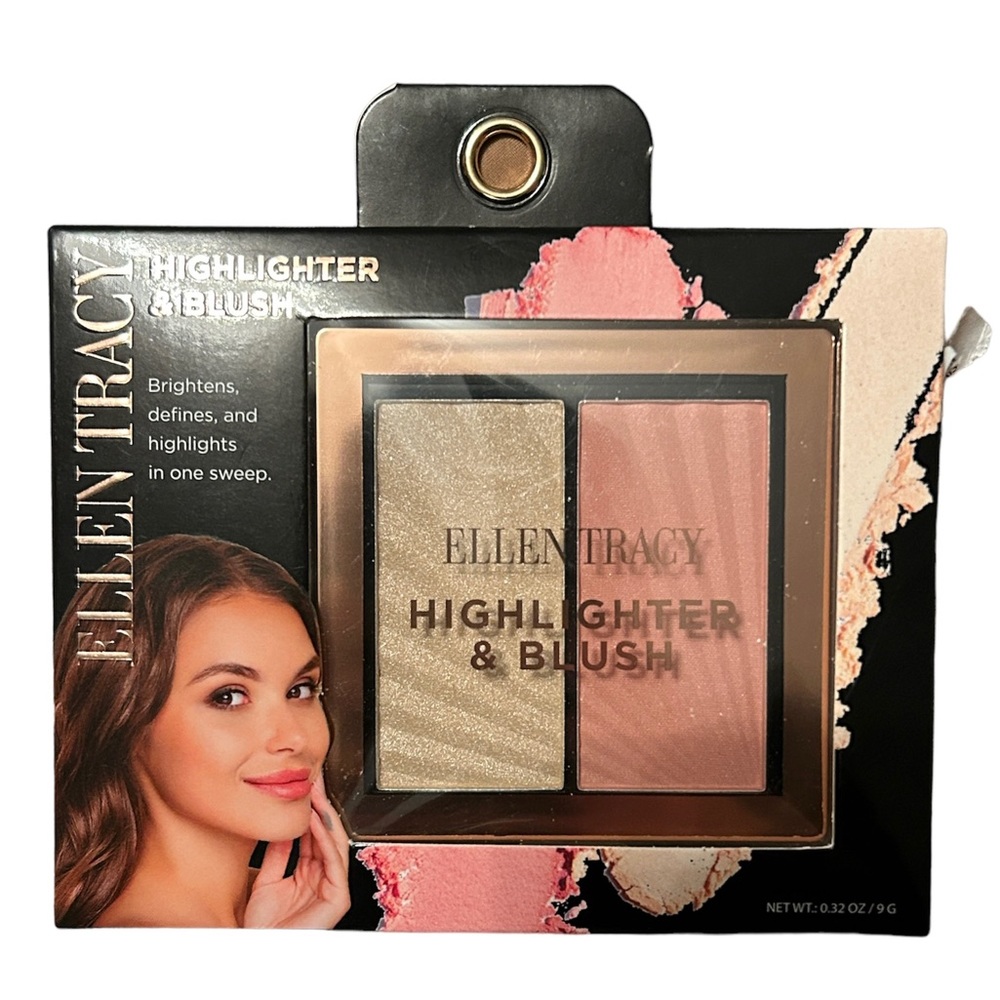 Ellen Tracy highlighter and blush set- NIB